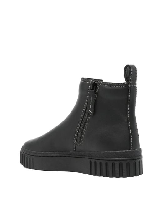 Clarks Black Mayhill Chelsea Boots