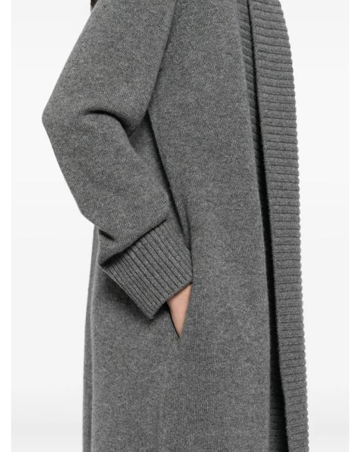 N.Peal Cashmere Gray Abbey Mantel