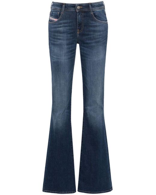 Jeans svasati D-Ebbey 1969 di DIESEL in Blue