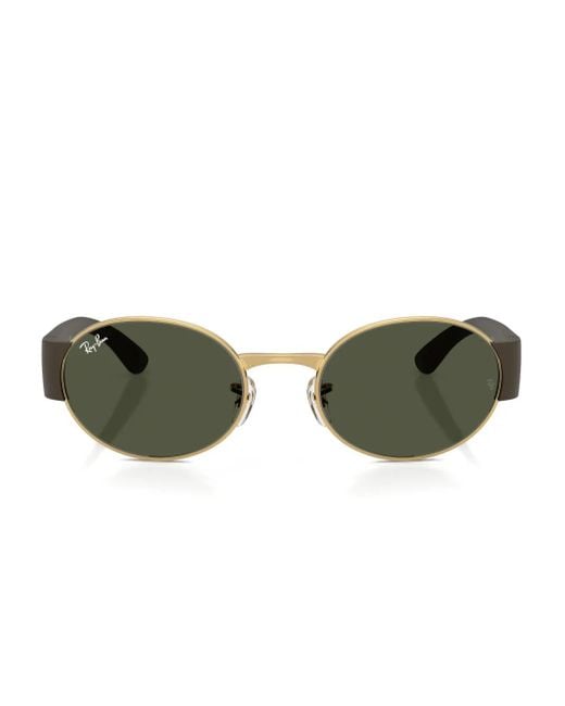 Occhiali Da Sole Ovali di Ray-Ban in Green