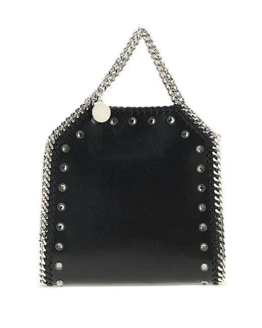 Stella McCartney Black Tiny Falabella Chain Mini Bag