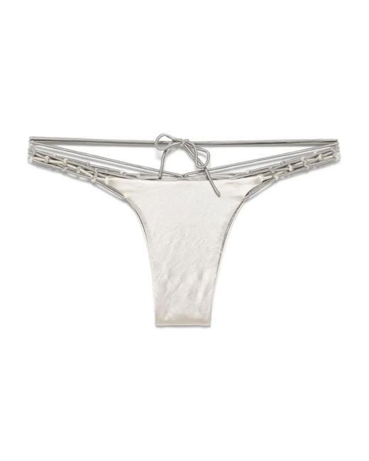 Isa Boulder White Weather Bikini Bottoms