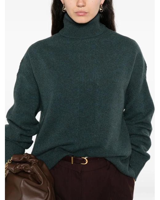 Emporio Armani Green Turtleneck Sweater