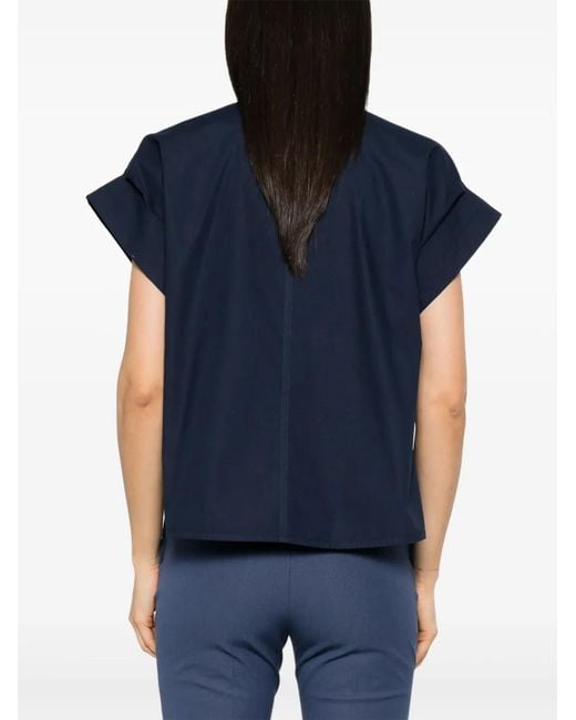 Camicia Con Risvolto di Low Classic in Blue