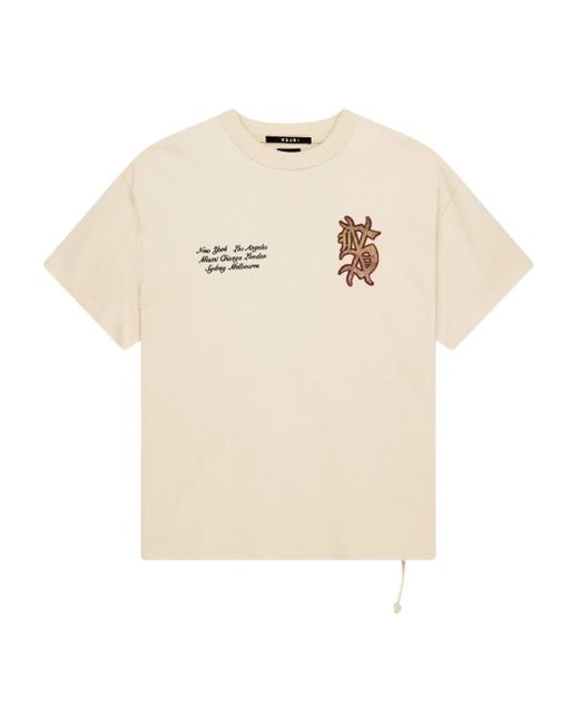 Ksubi Natural Playoff Ekcess T-Shirt for men