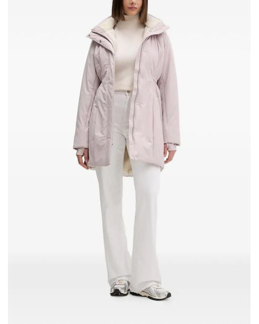 Hollister Pink Hooded Padded Coat