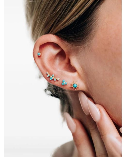 Anzie Brown 14K Dew Earrings