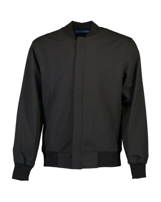 June79 Black Wool Bomber Jacket for men