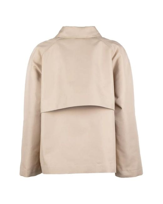 Seventy Natural Point-Collar Jacket