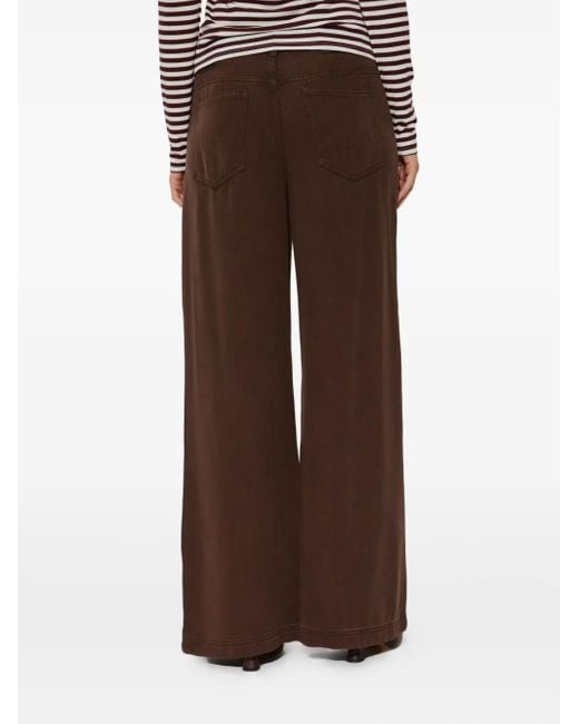 Munthe Brown Drawstring-Waist Trousers
