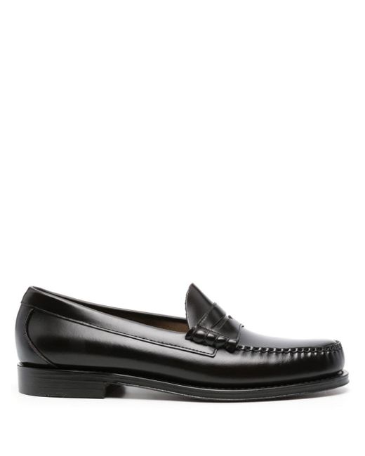 G.H.BASS Black Weejuns Larson Loafers for men