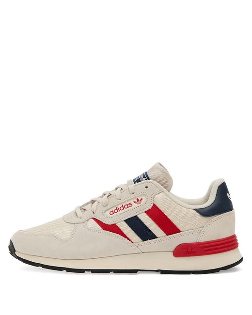 Adidas White Treziod 2 Lace-Up Sneakers for men