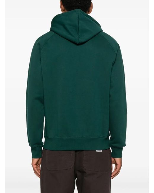 Felpa Chase Con Cappuccio di Carhartt in Green da Uomo
