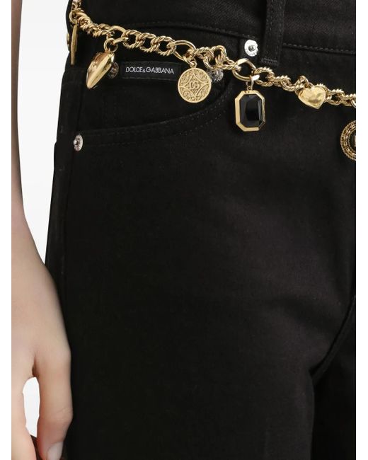 Vaqueros Rectos Dolce & Gabbana de color Black