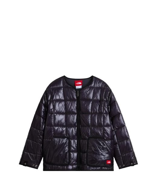 The North Face Blue Tnf Box Liner Quilted Reversible Jacket
