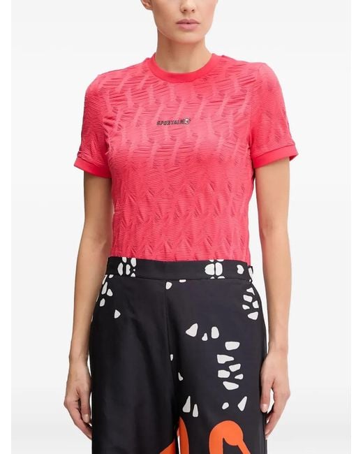 Sportalm Textured Logo-Plaque T-Shirt