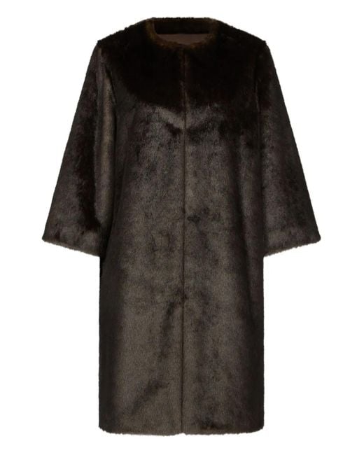 Loulou de Saison クロップドスリーブ コート Black