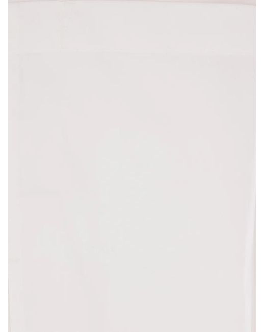 Y-3 White Patch-Pocket Shirt for men