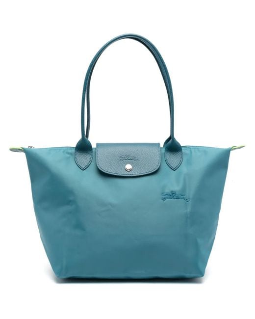 Longchamp Blue Medium Le Pliage Tote Bag