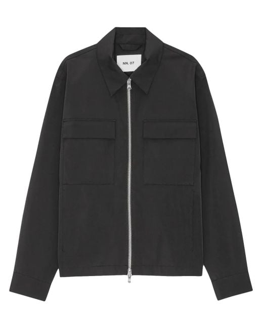 NN07 Black Alban Jacket for men