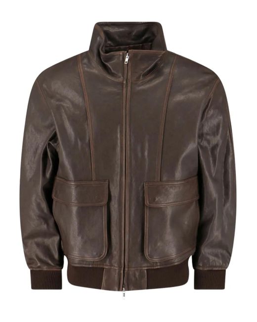 DUNST フラップポケット ジャケット Brown