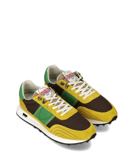 Philippe Model Yellow Sneakers for men