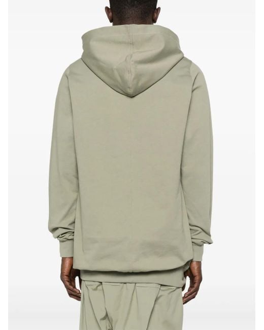 Rick Owens Relaxed-Fit Hoodie With Drawstring Hood in Gray für Herren