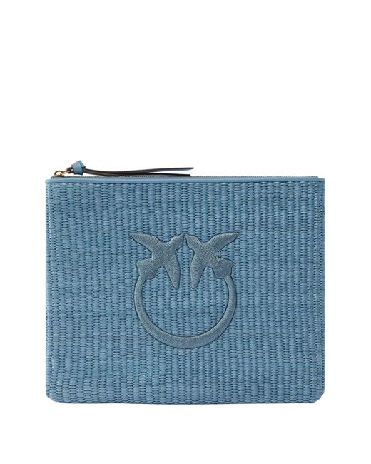 Pinko Blue Logo-Detail Wallet
