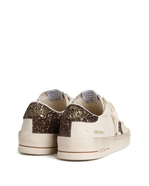 Golden Goose Deluxe Brand Natural Sneakers mit Schnürung