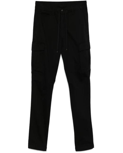 Polo Ralph Lauren Black Tapered Cargo Trousers for men
