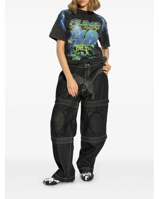 メンズ PUMA Mostro Camo スニーカー Black