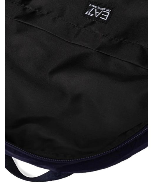 Zaino Con Logo di EA7 in Blue