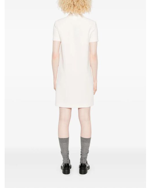 Vestido tipo polo con botones Max Mara de color White