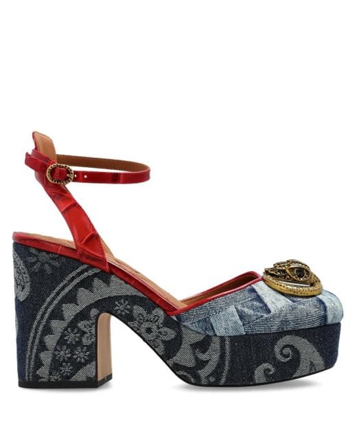 Kurt Geiger チェルシー 105mm サンダル Blue