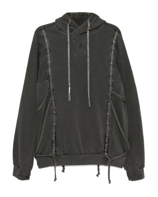 Felpa di Boris Bidjan Saberi in Gray da Uomo