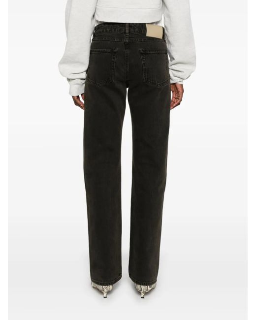 Our Legacy Black Linear Cut W2255Lo