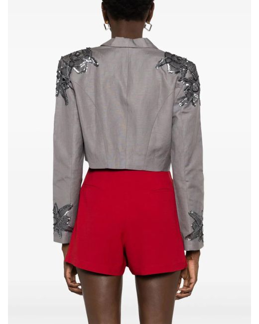 Lethicia Bronstein Hepburn リネンジャケット Gray