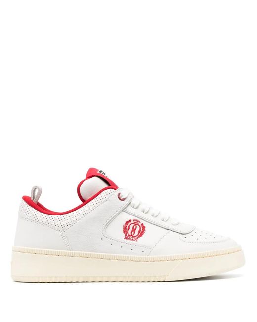 Bally Pink Riweira Low-Top Sneakers