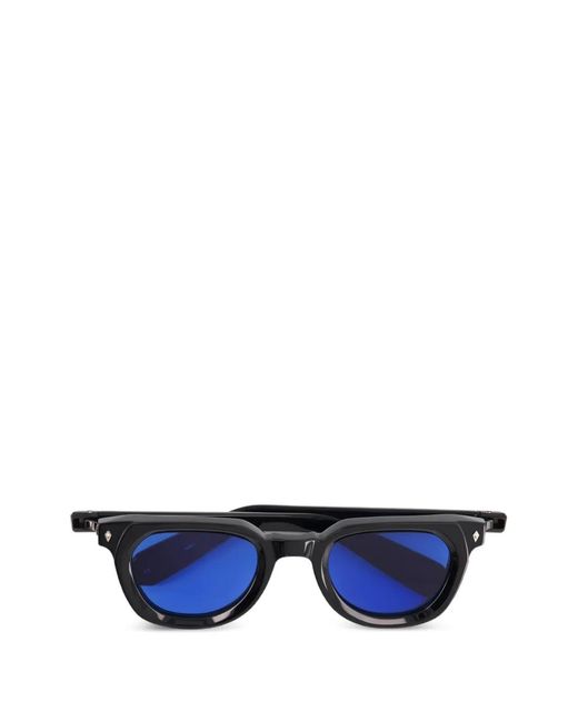 Sato Eyewear Blue Keid Rounded-Frame Sunglasses for men