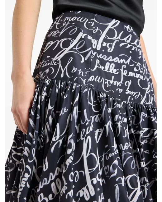 Cinq À Sept Black Love Journal Ellah Skirt