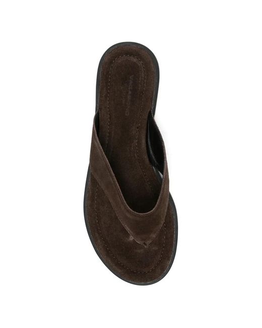 Vagabond Brown Thong-Strap Sandals