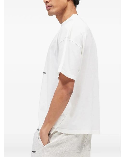 T-Shirt Micro Owners Club2 di Represent in White da Uomo