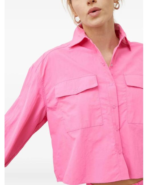 Day Birger et Mikkelsen Pink Buttoned Pocket Top