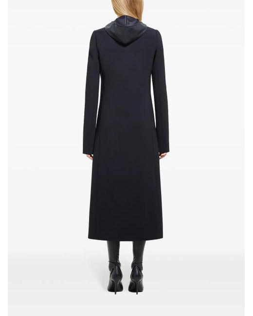 Courreges Blue Klassische Weste Mit Knöpfen