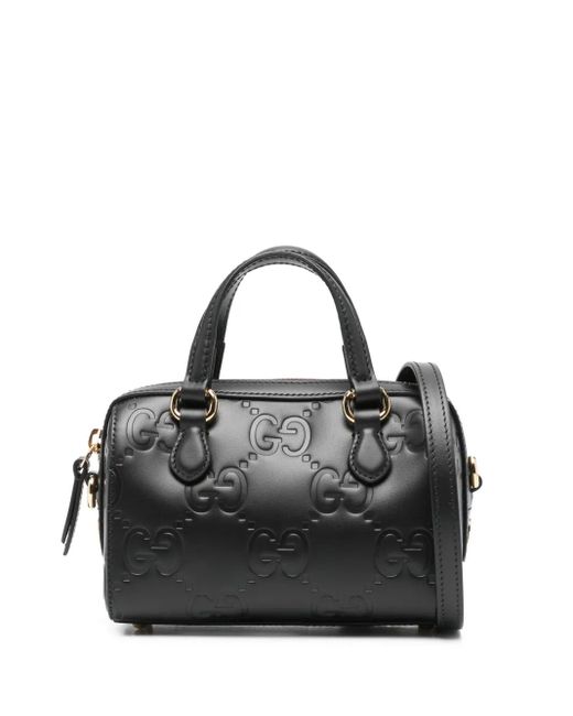 【国内送料無料】GG スーパーミニバッグ ブラック GUCCI Gucci GGスーパー ミニバッグ ブラック | Lyst