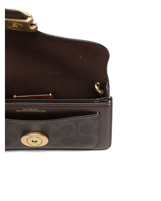 COACH Gray Tabby Chain Bag