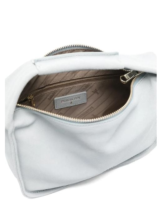 Patrizia Pepe Gray Sac Cabas En Daim