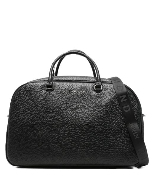 John Richmond Strukturierter Shopper in Black für Herren
