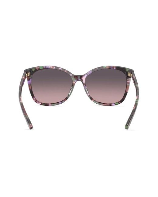 COACH Brown Abstract-Pattern Sunglasses