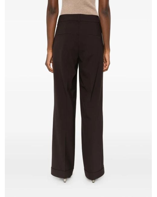 Cambio Brown Weite Hose Mit Umschlag
